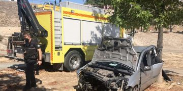 Sebastián Peña, presidente de “Solidaridad”, en la UCI tras un grave accidente en la cuesta de San Telmo