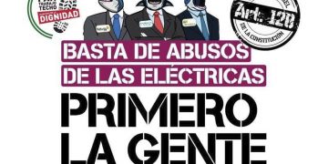 Concentración este miércoles contra el abuso de las eléctricas