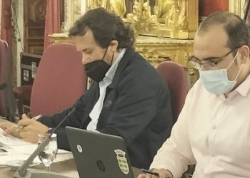 IU alerta sobre la peligrosidad de la CA-3109 en su paso por la barriada de El Portal y pide a la Diputación medidas de seguridad