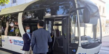El autobús del futuro llega a El Puerto
