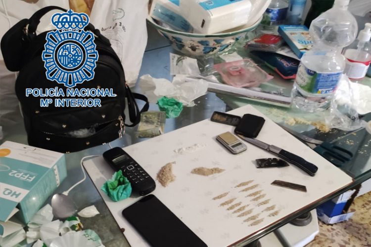 Desmantelado uno de los puntos de venta de droga más activos de Jerez