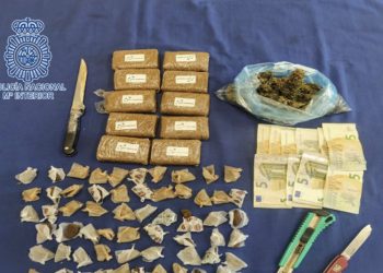 Desmantelados en Jerez dos puntos de venta de droga