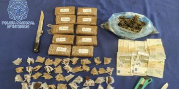 Desmantelados en Jerez dos puntos de venta de droga