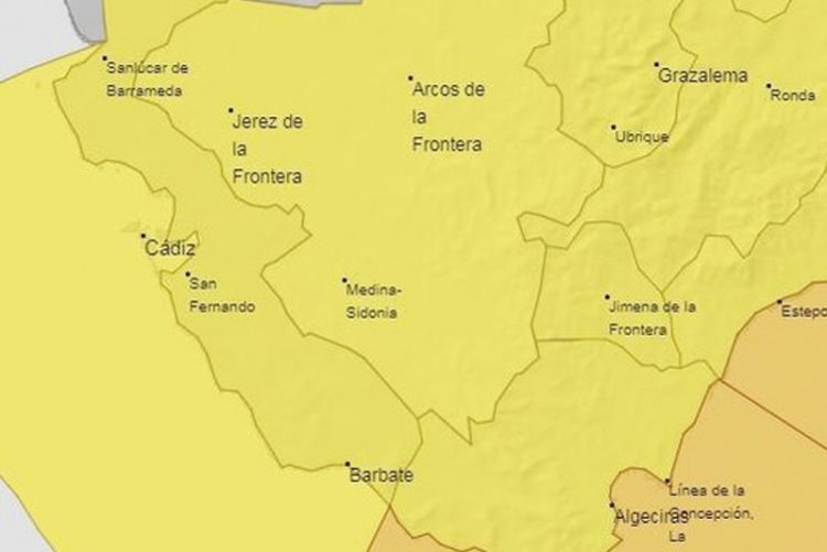 Alerta amarilla por viento este viernes en toda la provincia