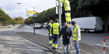 Comienzan los trabajos para mejorar la seguridad vial en la ciudad