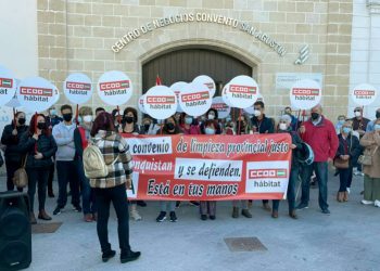 Convocada manifestación en Cádiz este viernes del sector de la limpieza de edificios y locales de la provincia