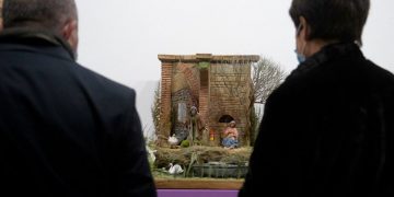 Muestra colectiva de belenes elaborados por asociaciones de la provincia en Diputación