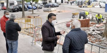 Mejora de los acerados de las plazas de San Telmo