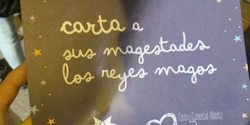 Un garrafal fallo de ortografía en la carta a sus “magestades” los reyes magos