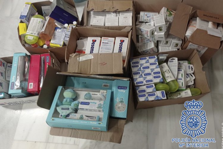 Detenidos en Jerez tras robar en el almacén de una farmacia