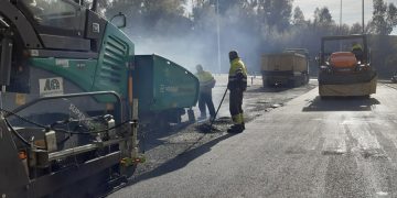 El reasfaltado del Paseo de las Delicias se llevará a cabo las noches de los días 10 y 11 de enero
