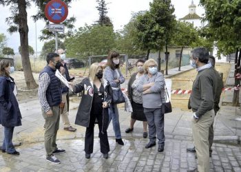 Avanzada la futura reforma de la plaza del Cristo de la Expiración