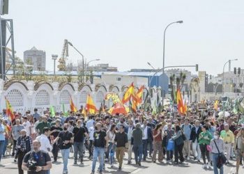 La ultraderecha pincha en Cádiz: menos de 300 personas en el acto promovido por Vox para el 1 de mayo