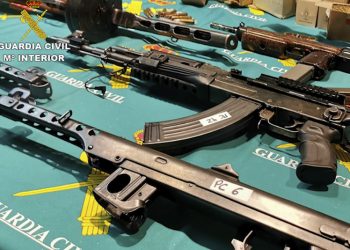 Desarticulada una organización dedicada al tráfico de armas y munición