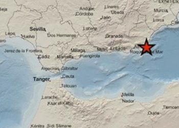 Registrado un terremoto de magnitud 3,4 al suroeste de Carboneras sentido por la población