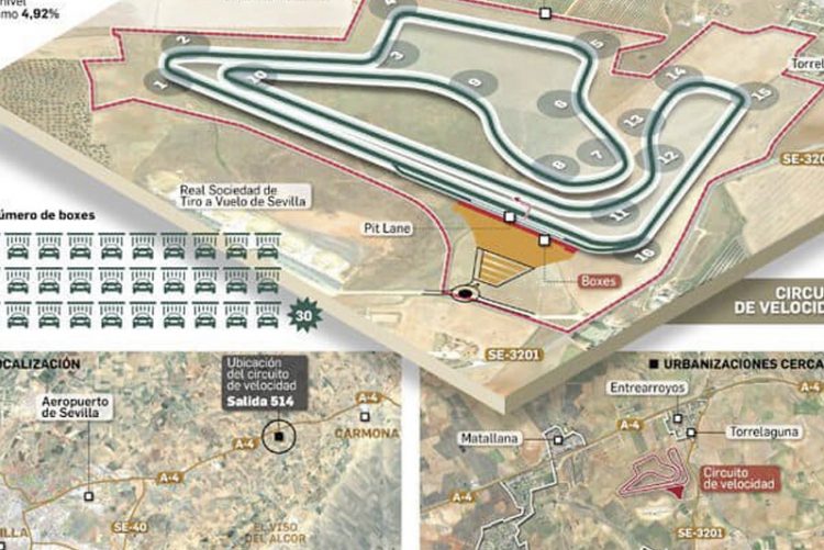 El Circuito de Carmona, cada día más cerca