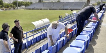 Se intensifica la puesta a punto del Estadio Pedro S. Garrido de cara a la temporada y trofeos de verano