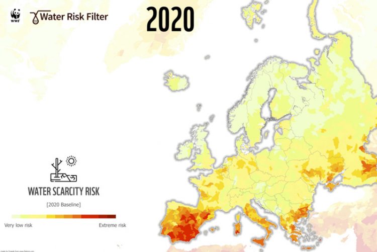España será uno de los países europeos con mayor riesgo de sufrir estrés hídrico en menos de 30 años si no se toman medidas
