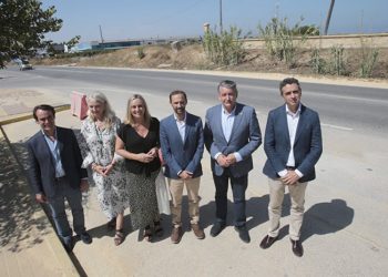 Comienzan las obras del desdoble de la carretera de acceso a Sanlúcar desde Chipiona