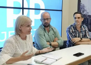 María José García-Pelayo vuelve a la escena política jerezana presentando su candidatura como presidenta del PP Jerez
