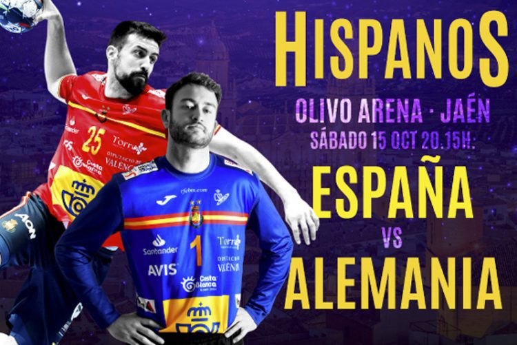 Balonmano. Presentado en Jaén el partido de los hispanos frente a Alemania de la EHF Euro Cup 2024