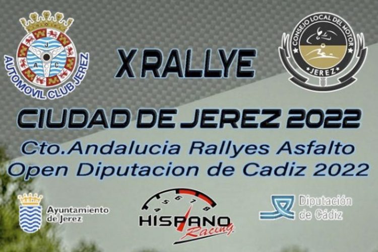 El Automóvil Club de Jerez presenta este viernes en Motorsur el cartel del X Rallye Ciudad de Jerez 2022