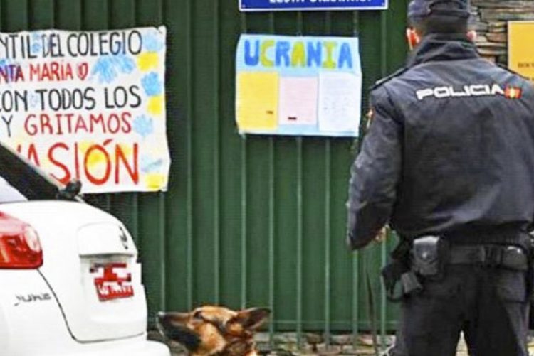 La embajada de Ucrania en Madrid sufre la explosión de una carta bomba