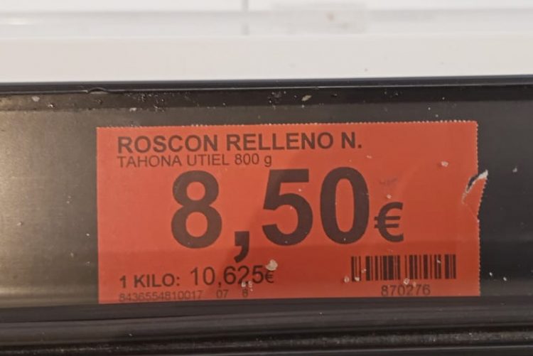 “N.”: La argucia de Mercadona para que creamos que su roscón de Reyes está relleno de nata