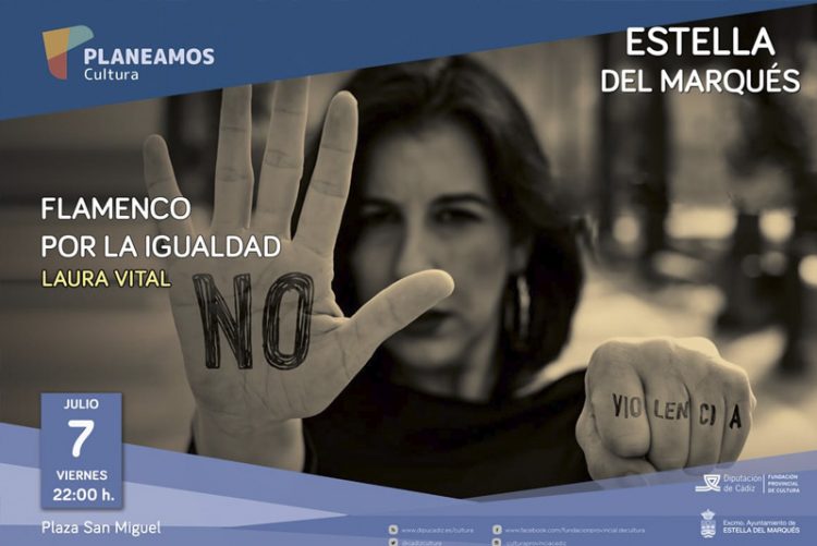 Laura Vital ofrece un concierto flamenco a favor de la igualdad y la sensibilización sobre violencia de género