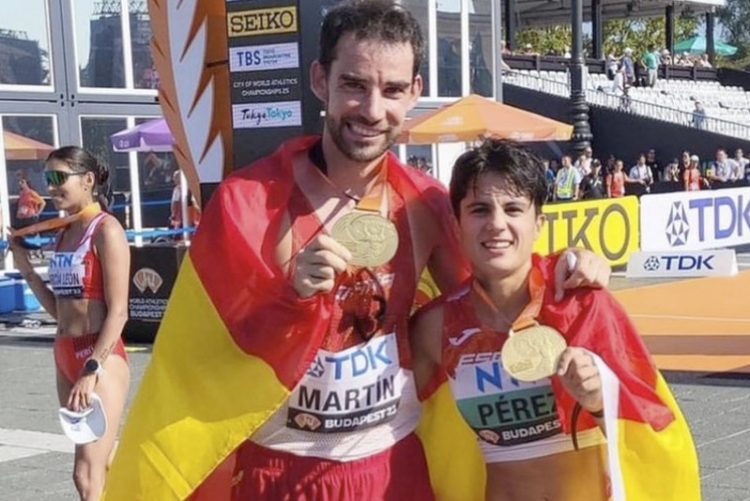 María Pérez y Álvaro Martín hacen historia en el Mundial de Atletismo: doblete de oro en marcha de 35 kilómetros