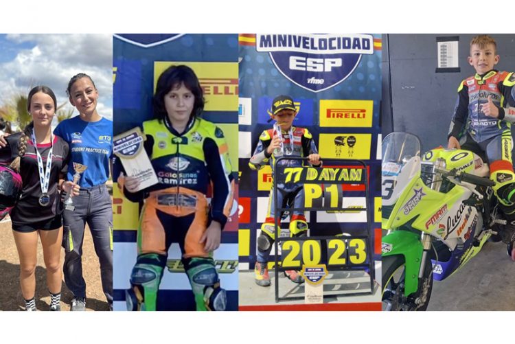 Unai Vizuete y Hugo Romera, Campeones de España de Minivelocidad 2023