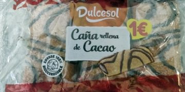 Retiran varios lotes de cañas de cacao Dulcesol por contener trazas de leche no declaradas en la etiqueta